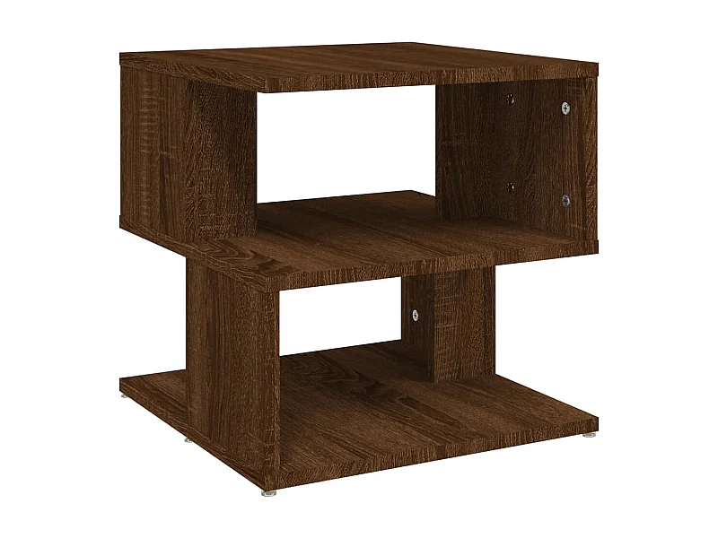 Table d'appoint table basse bois marron 40 x 40 x 40 cm DEC032401