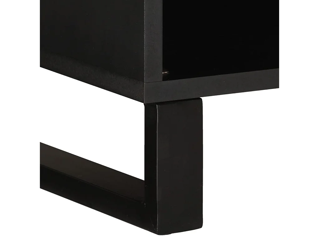 Meuble d'appoint avec compartiments bois marron 60 x 33 x 107 cm DEC032812