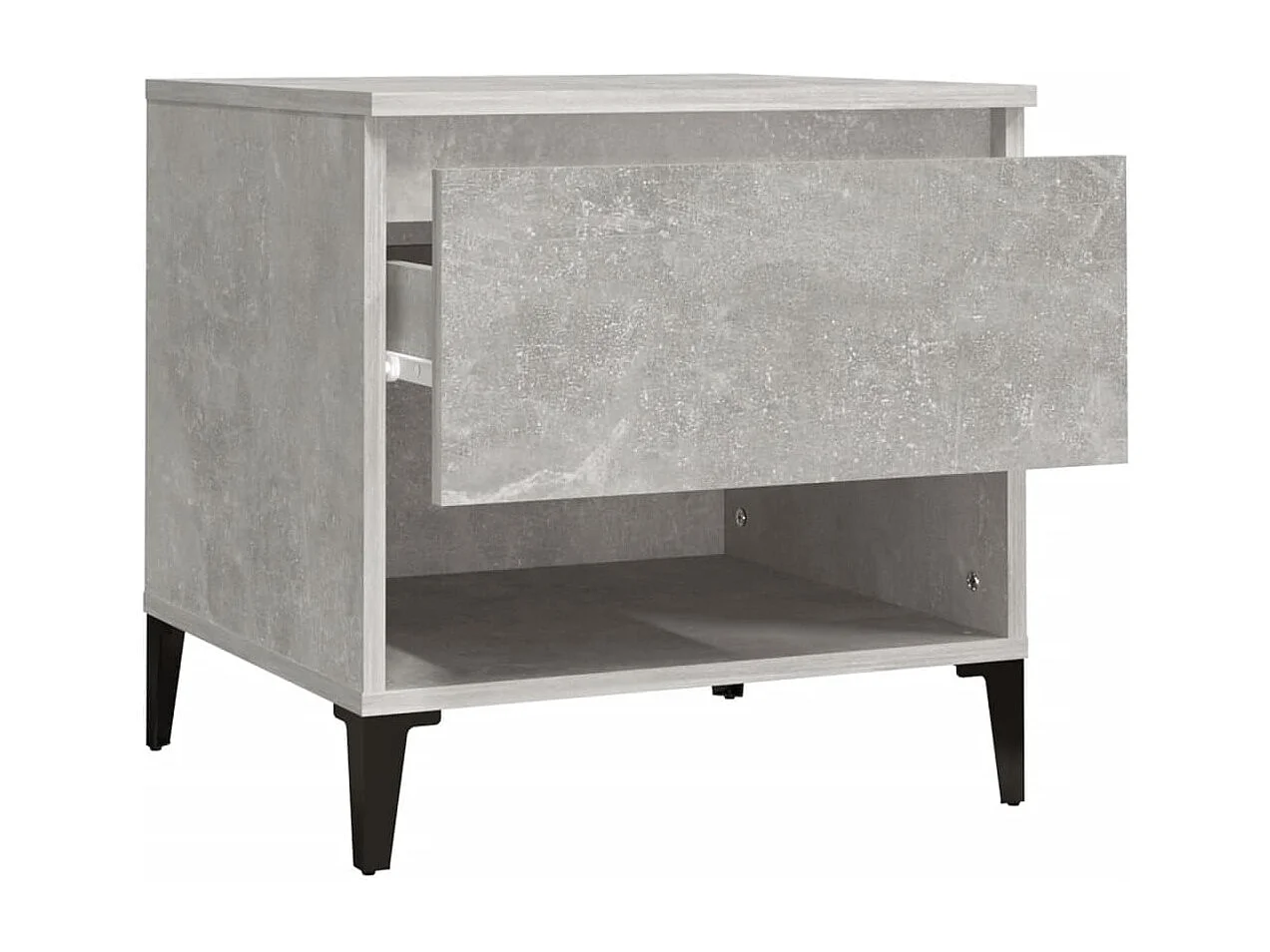 Lot de 2 tables bois marron 50 x 46 x 50 cm DEC032638