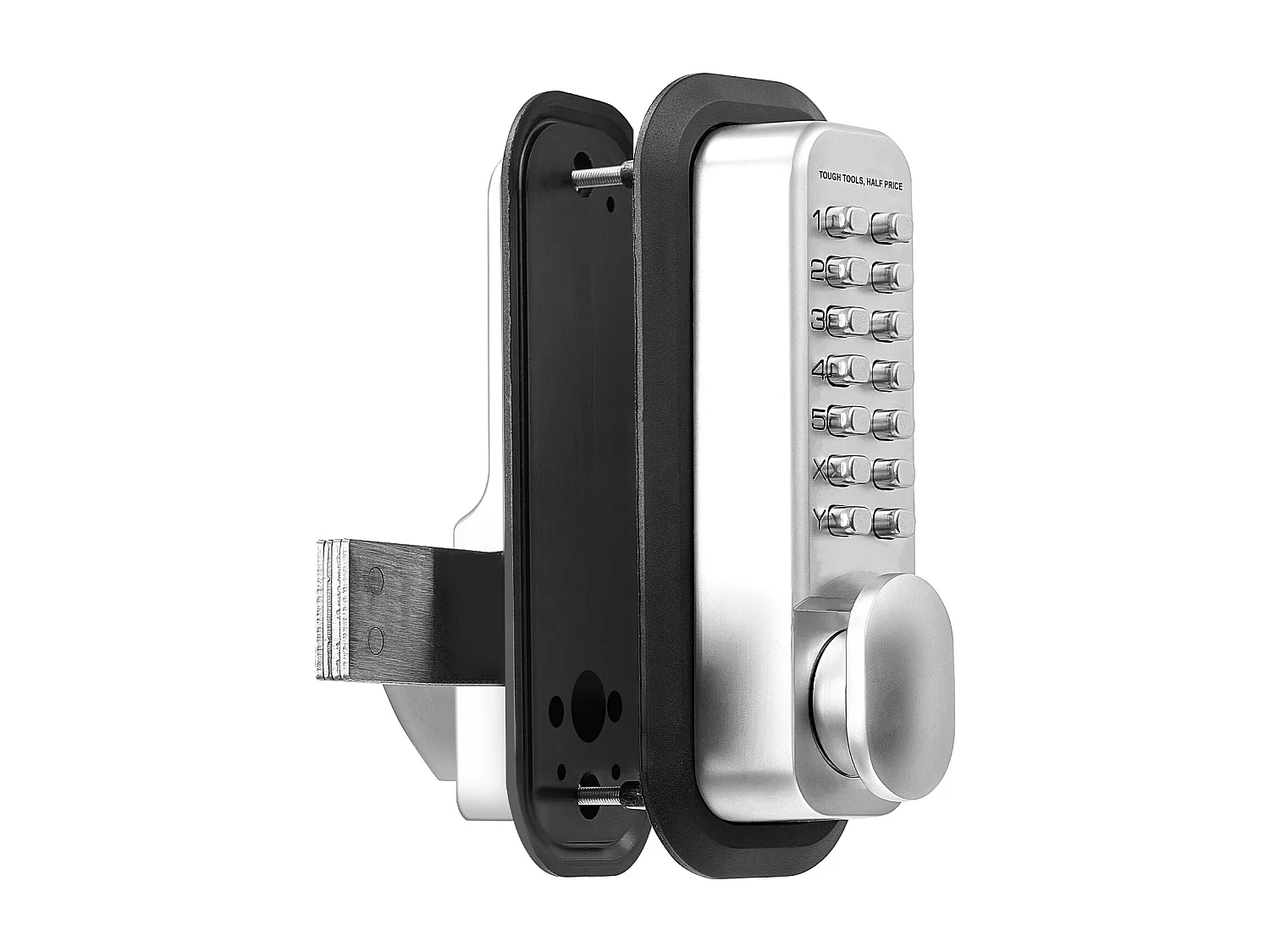 Serratura di Porta Meccanica SucceBuy senza Chiave 14 Chiavi in Lega di Zinco a Lato Singolo, Impermeabile