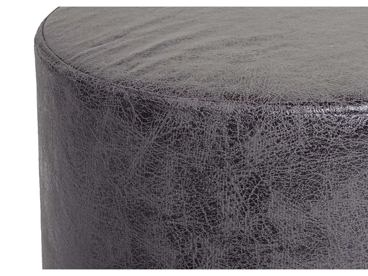 Set table-tabouret table d'appoint métal argentée 46 x 45 x 58 cm 04_0007478