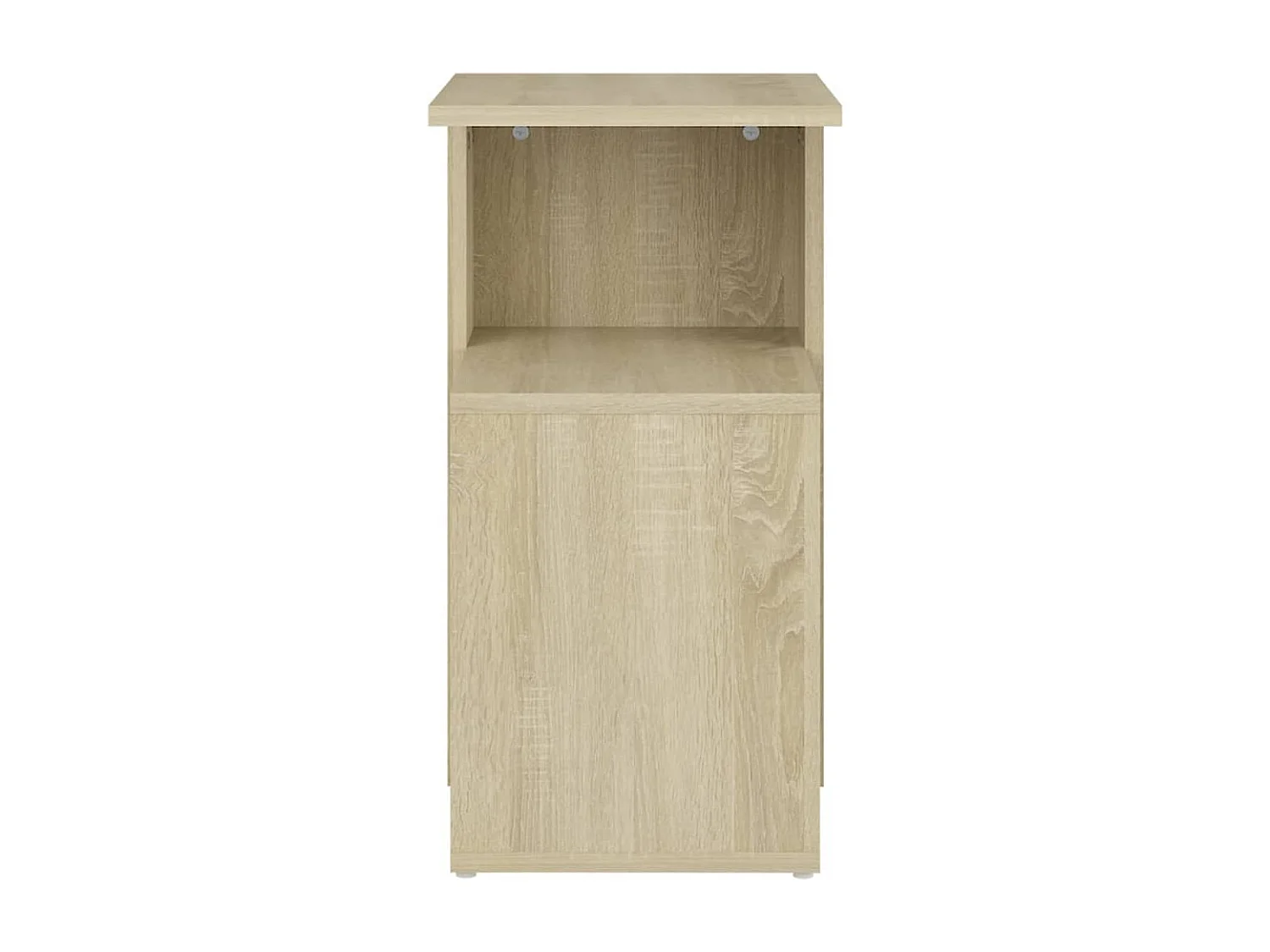 Table d'appoint table de bois beige 36 x 30 x 56 cm DEC032412