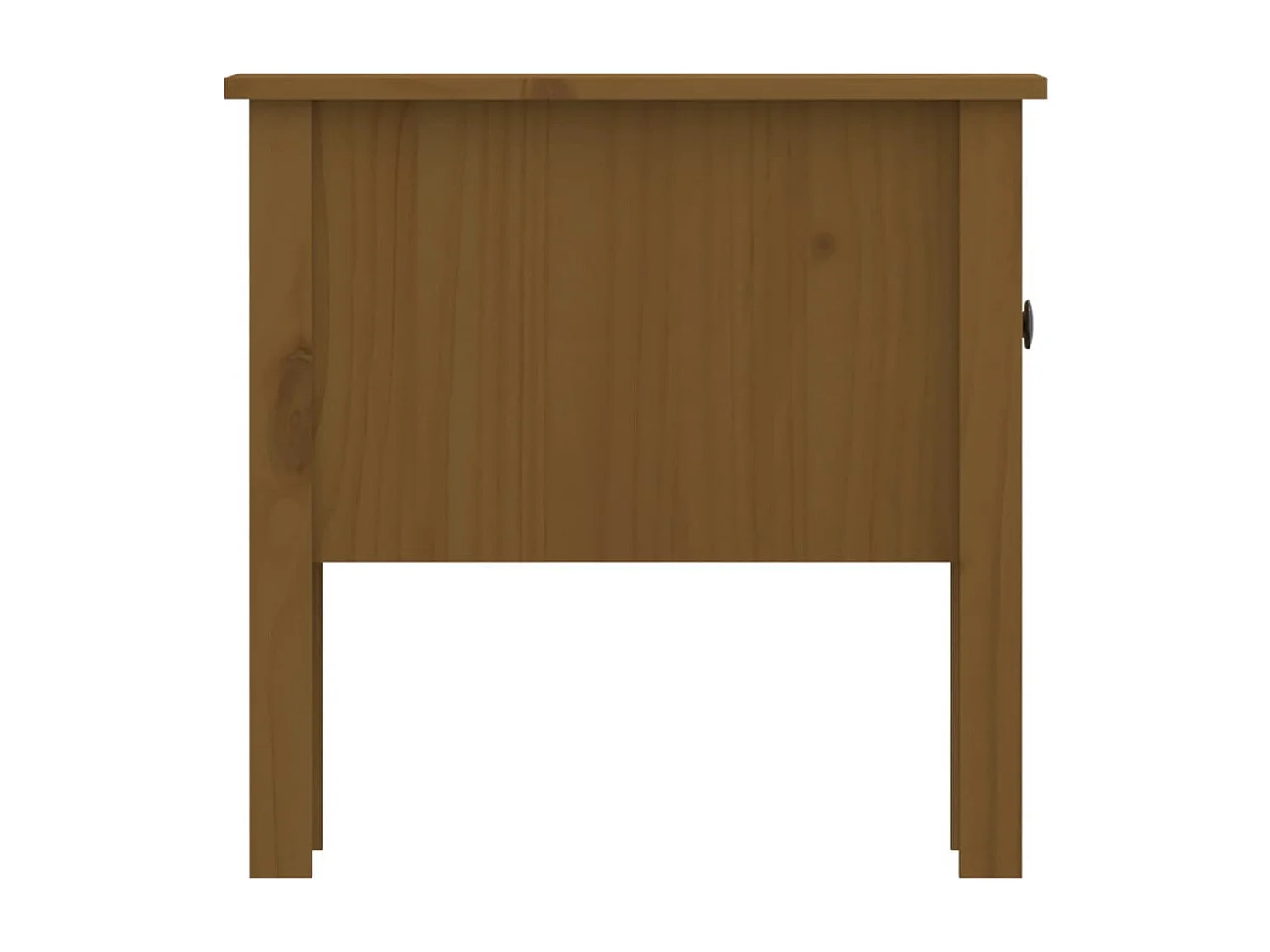 Table d'appoint chevet avec bois marron 50 x 50 x 49 cm DEC032473