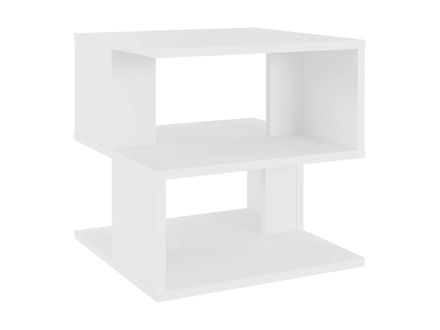 Table d'appoint bout de blanche 40 x 40 x 40 cm DEC032349