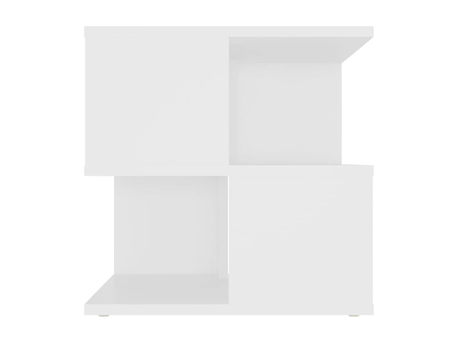 Table d'appoint bout de blanche 40 x 40 x 40 cm DEC032349