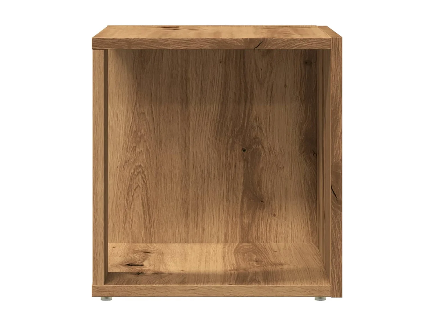 Table d'appoint meuble d'angle bois beige 33 x 33 x 34 cm DEC032378