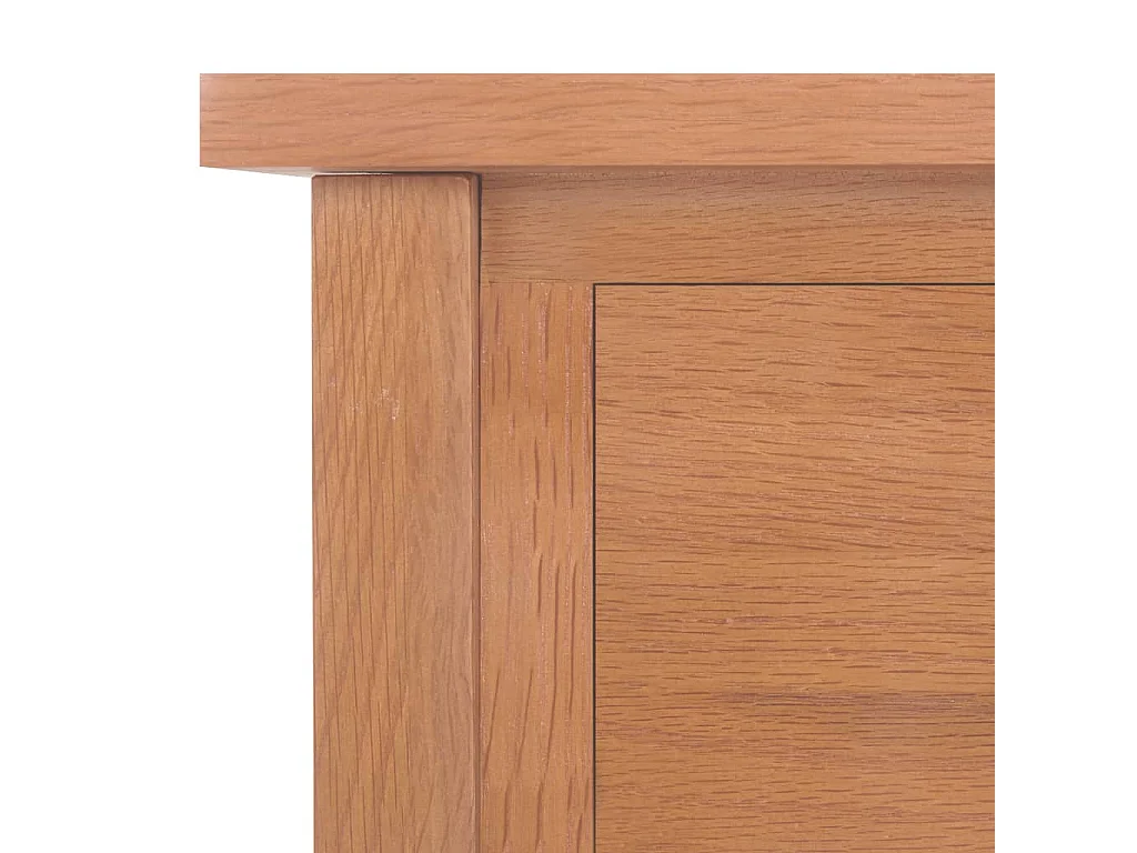 Table d'appoint avec tiroir bois beige 35 x 27 x 55 cm DEC032580