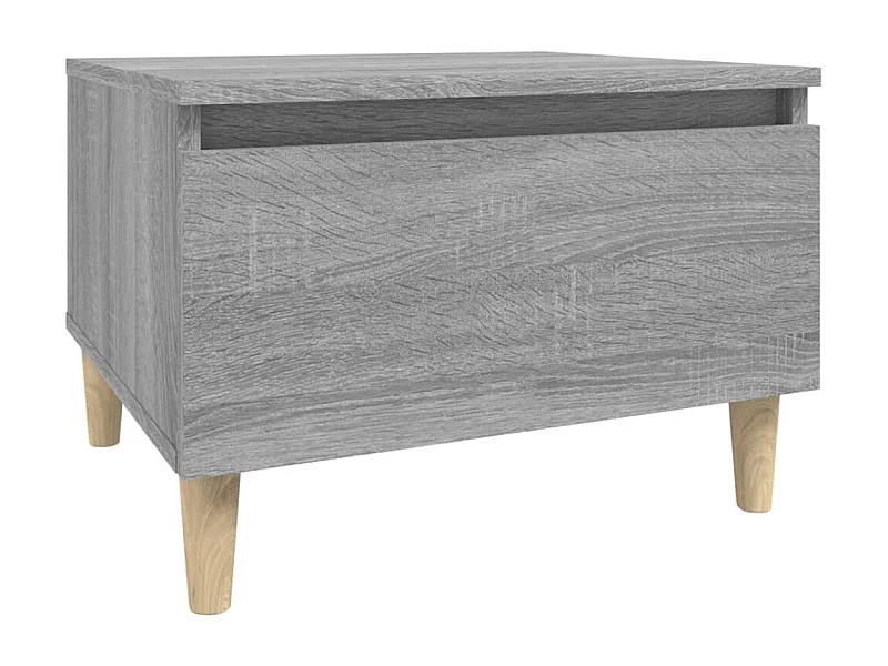 Table d'appoint table basse bois marron 50 x 46 x 35 cm DEC032533