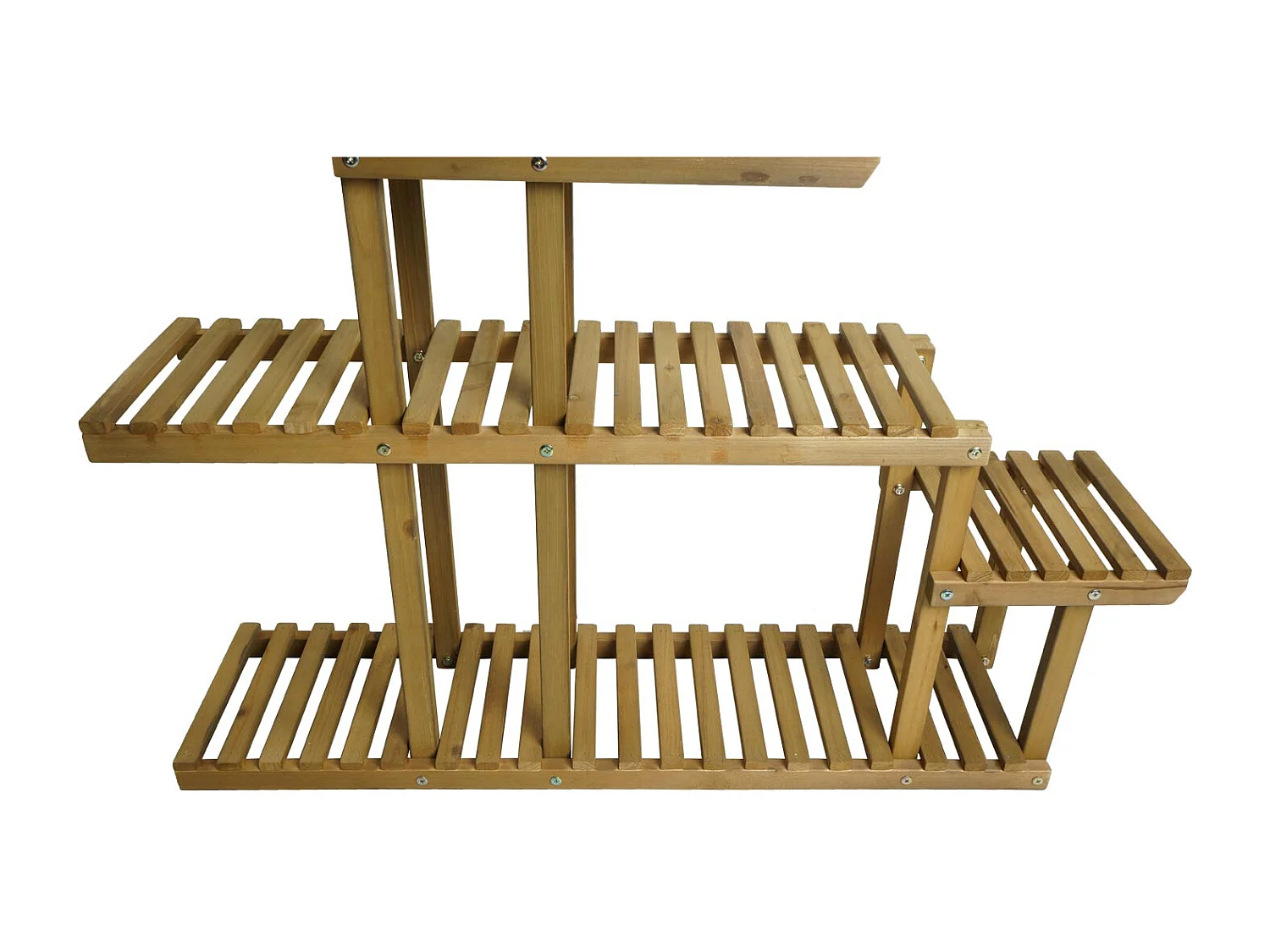 Étagère à plantes escalier bois marron 29 x 10 x 99 cm 04_0008697