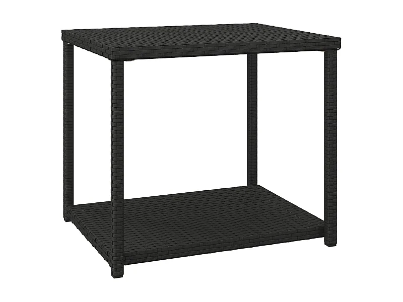 Table d'appoint pour intérieur noire 55 x 45 x 49 cm DEC032502