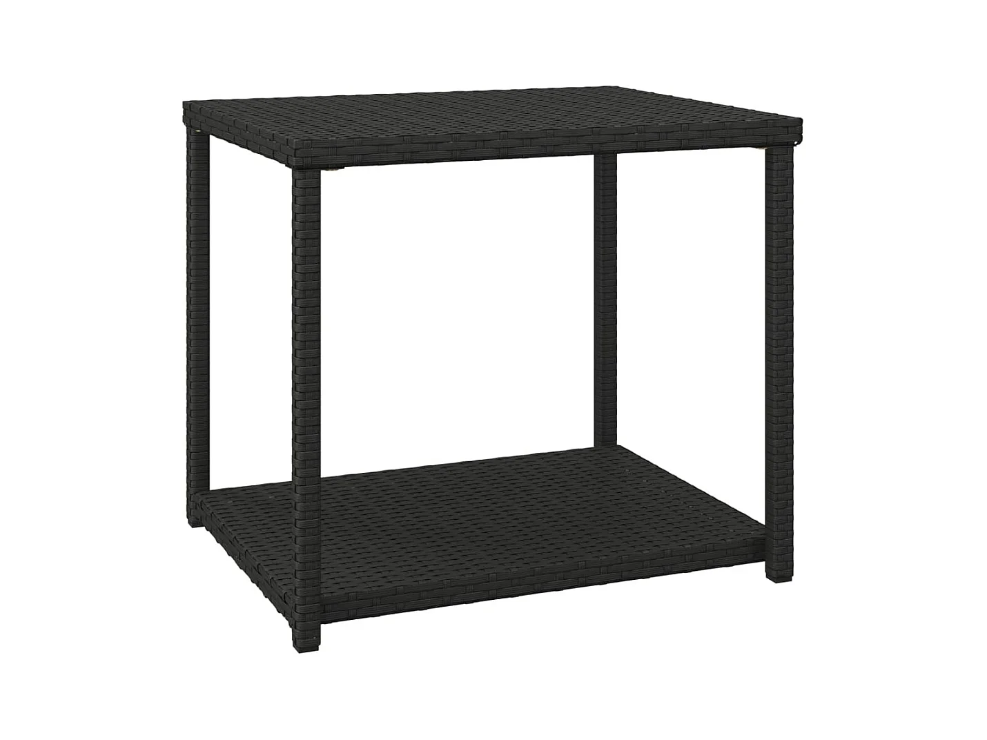 Table d'appoint pour intérieur noire 55 x 45 x 49 cm DEC032502