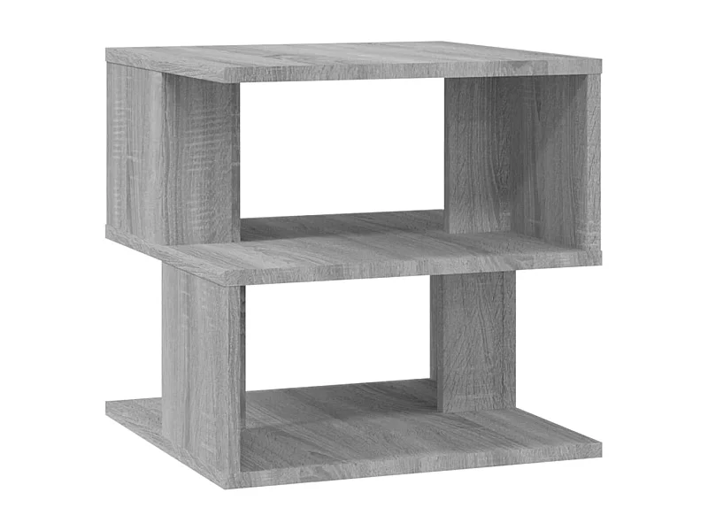 Table d'appoint bout de bois marron 40 x 40 x 40 cm DEC032527