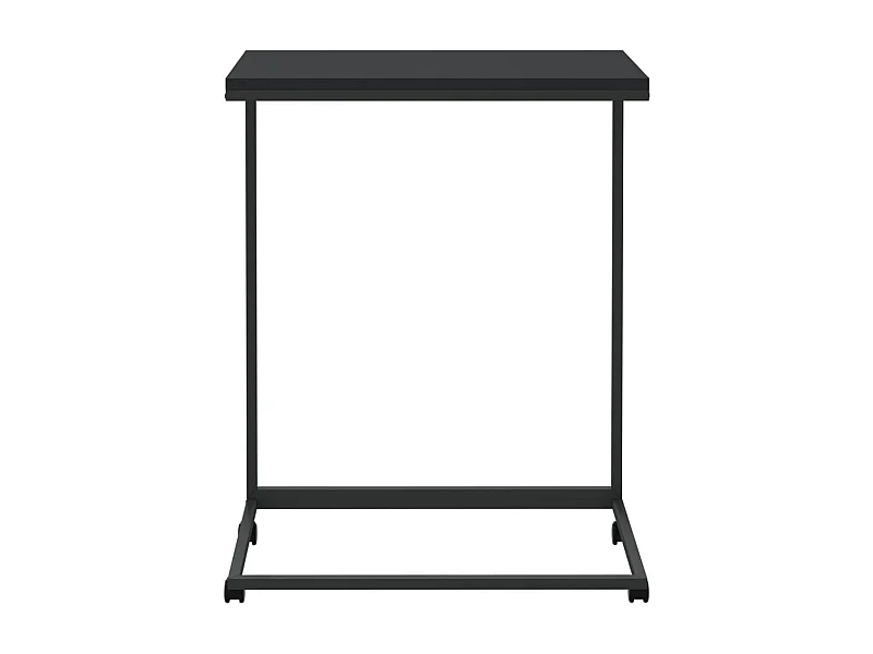 Table d'appoint en forme bois marron 55 x 35 x 70 cm DEC031299