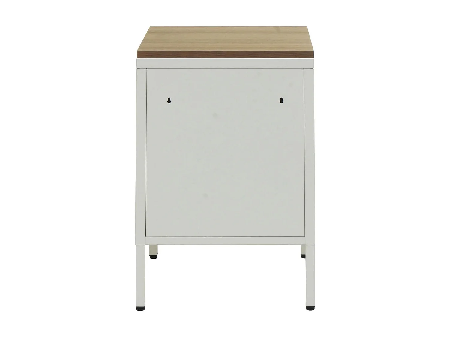 Petit meuble de rangement blanche 63 x 40 x 40 cm MED04081