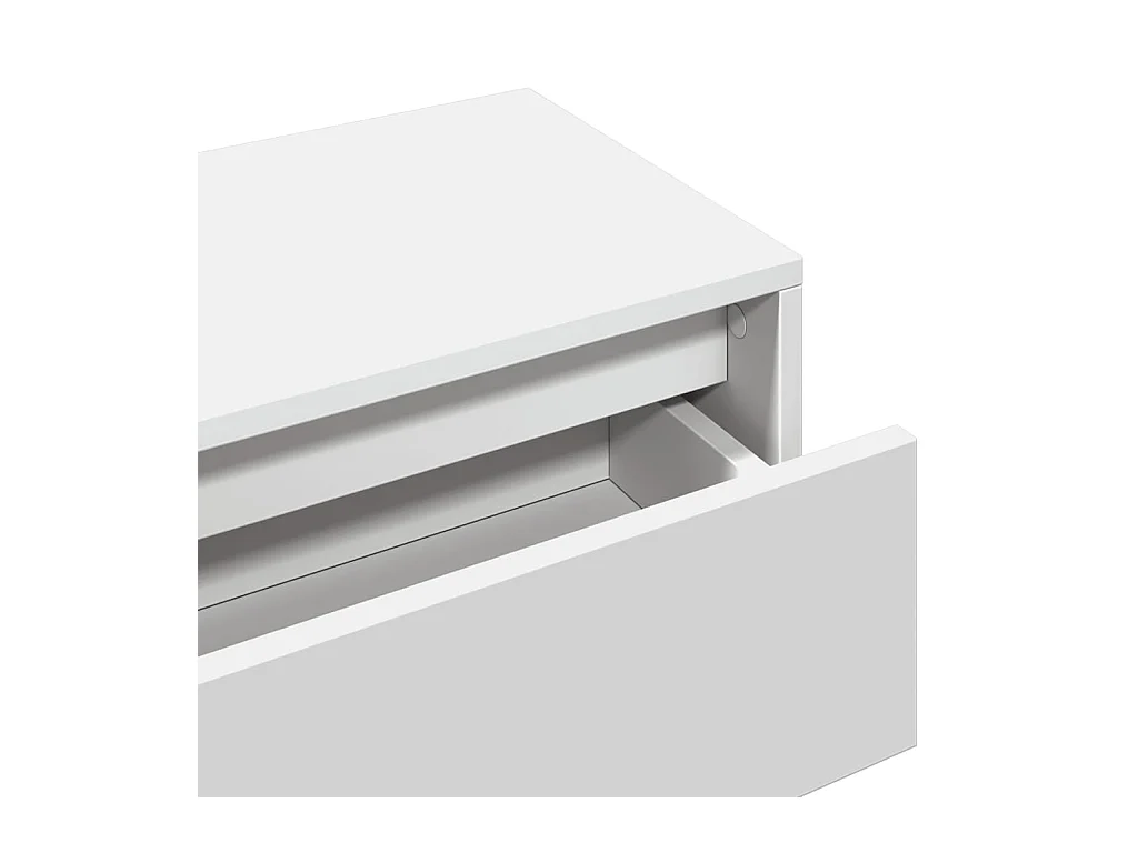 Ensemble de meubles de bois blanche 90 x 31 x 46.5 cm DEC024964