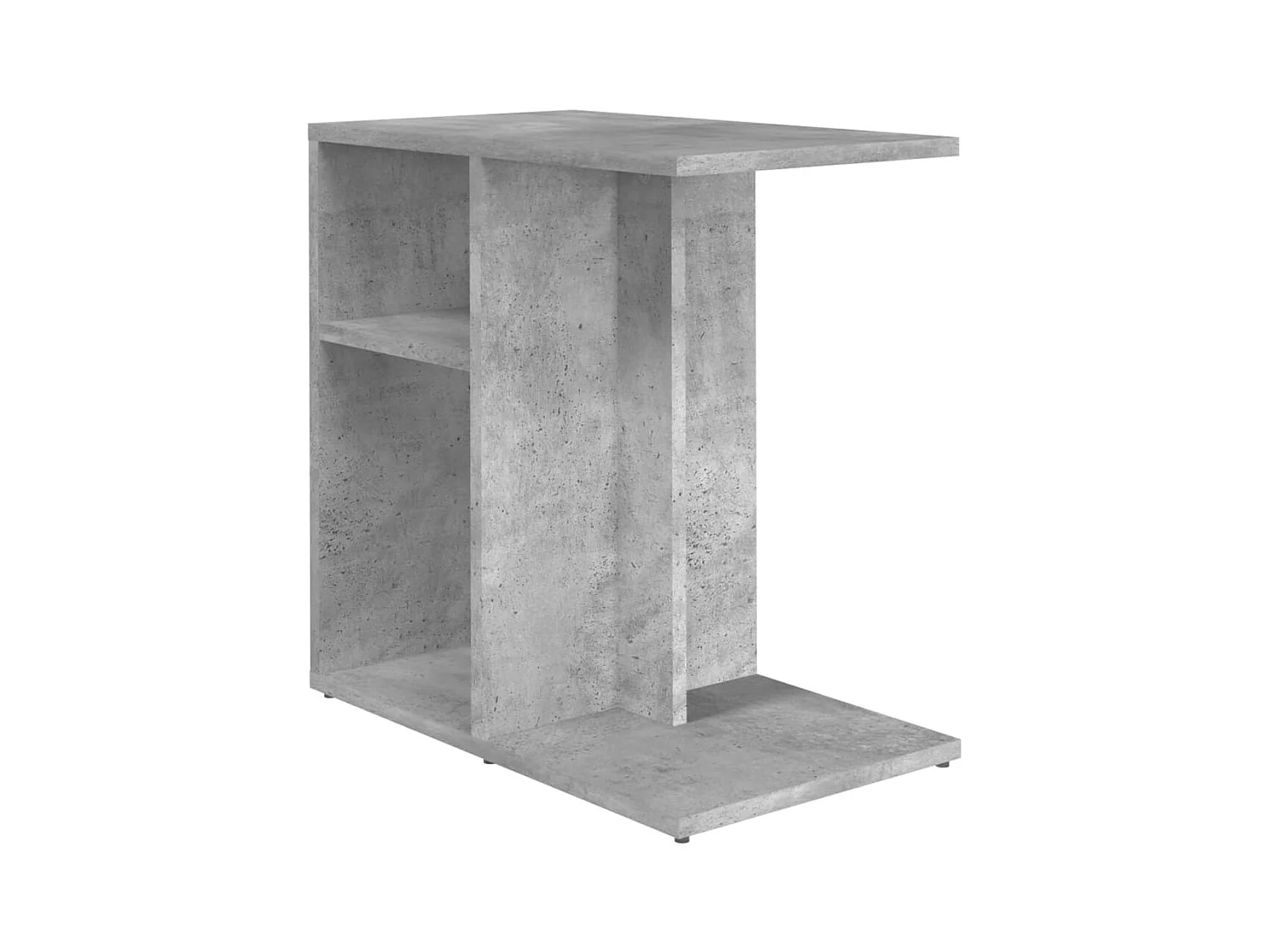 Table d'appoint bout de bois marron 50 x 30 x 50 cm DEC032453