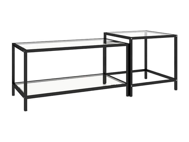 Lot de 2 tables 90 x 45 x 45 cm DEC032747