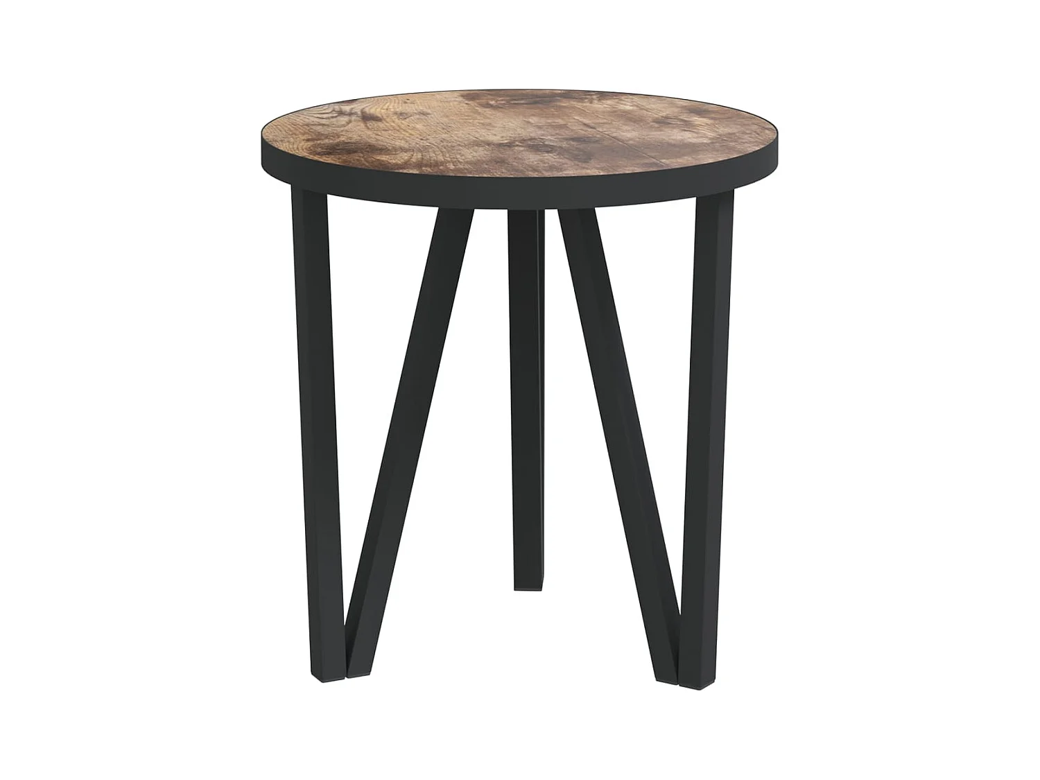 Table d'appoint support de marron 35 x 35 x 34 cm DEC032583