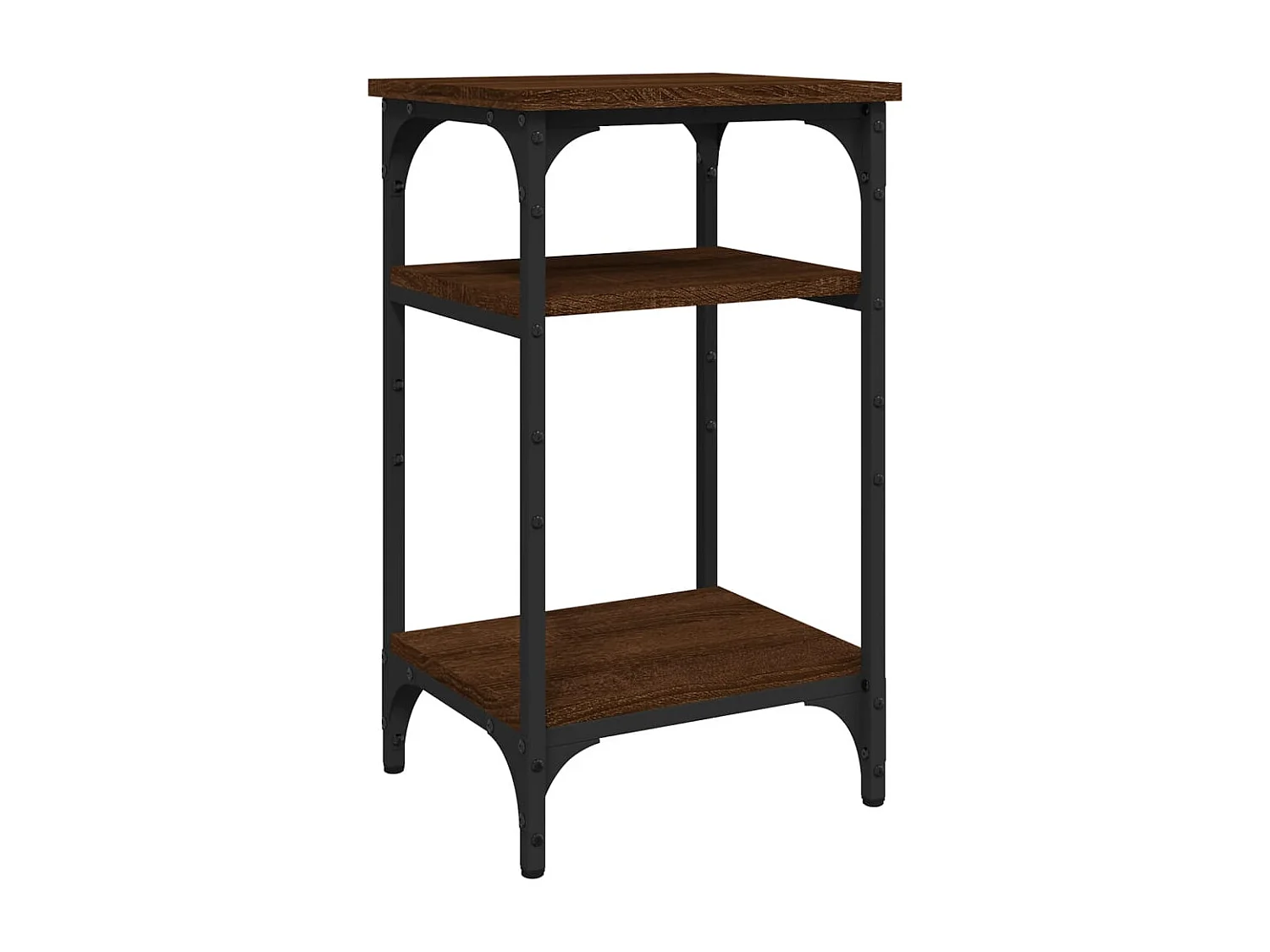 Table d'appoint bout de marron 35 x 30 x 60 cm DEC032397