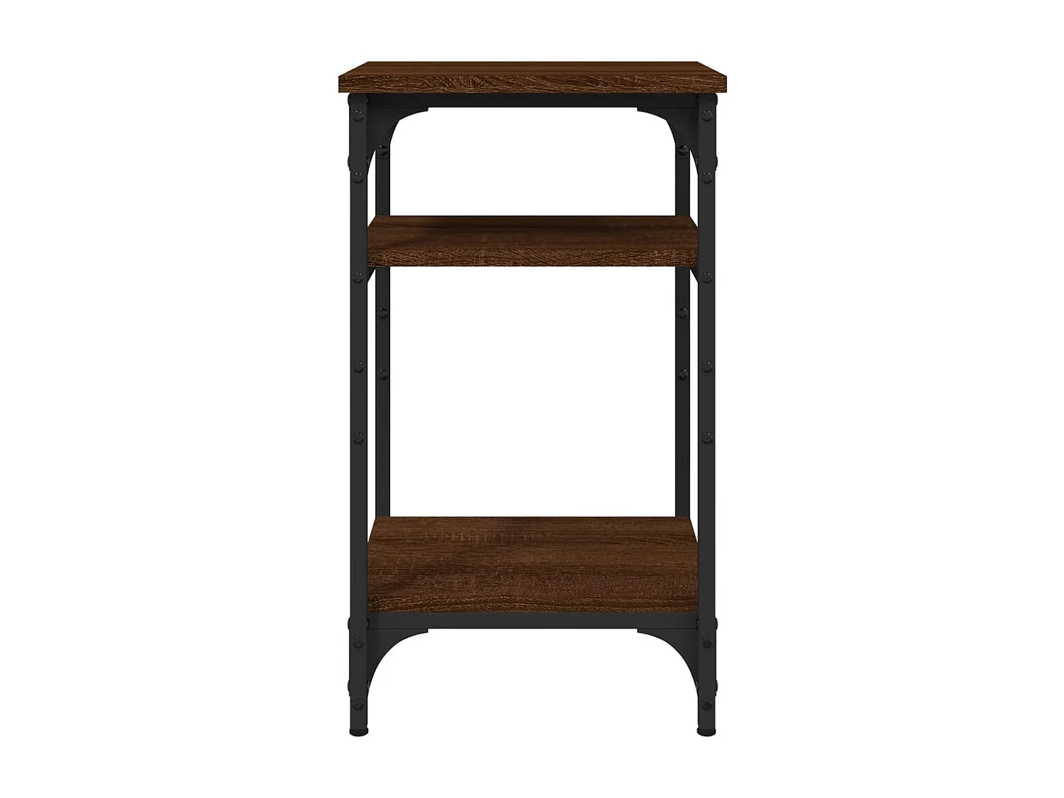 Table d'appoint bout de marron 35 x 30 x 60 cm DEC032397