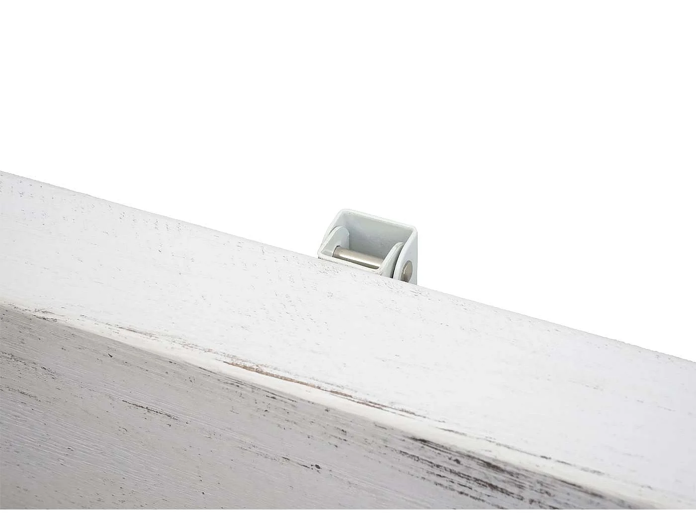 Table murale de cuisine bois blanche 100 x 50 x 5 cm 04_0005090