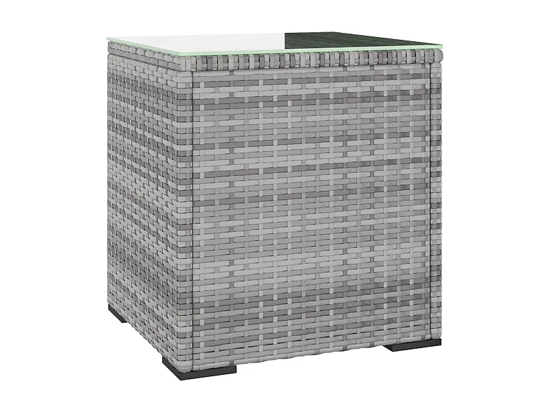 Table d'appoint intérieur ou verre 40 x 37 x 40.5 cm DEC032438