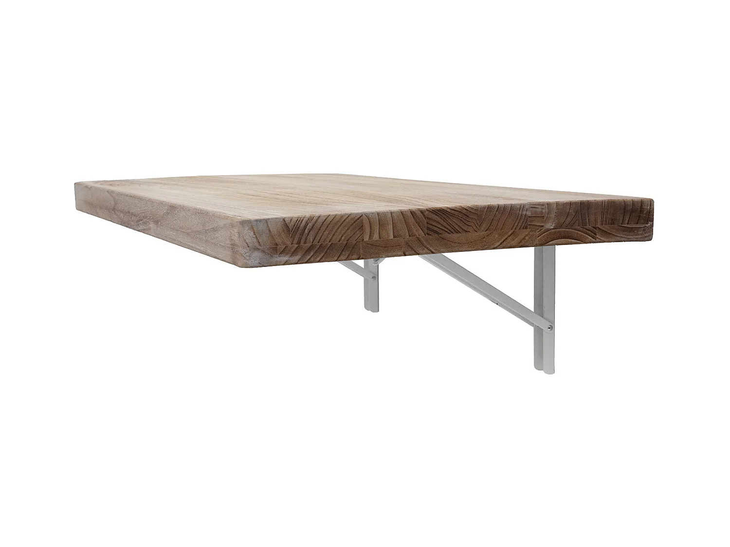 Table murale de cuisine bois marron 120 x 60 x 0 cm 04_0005091