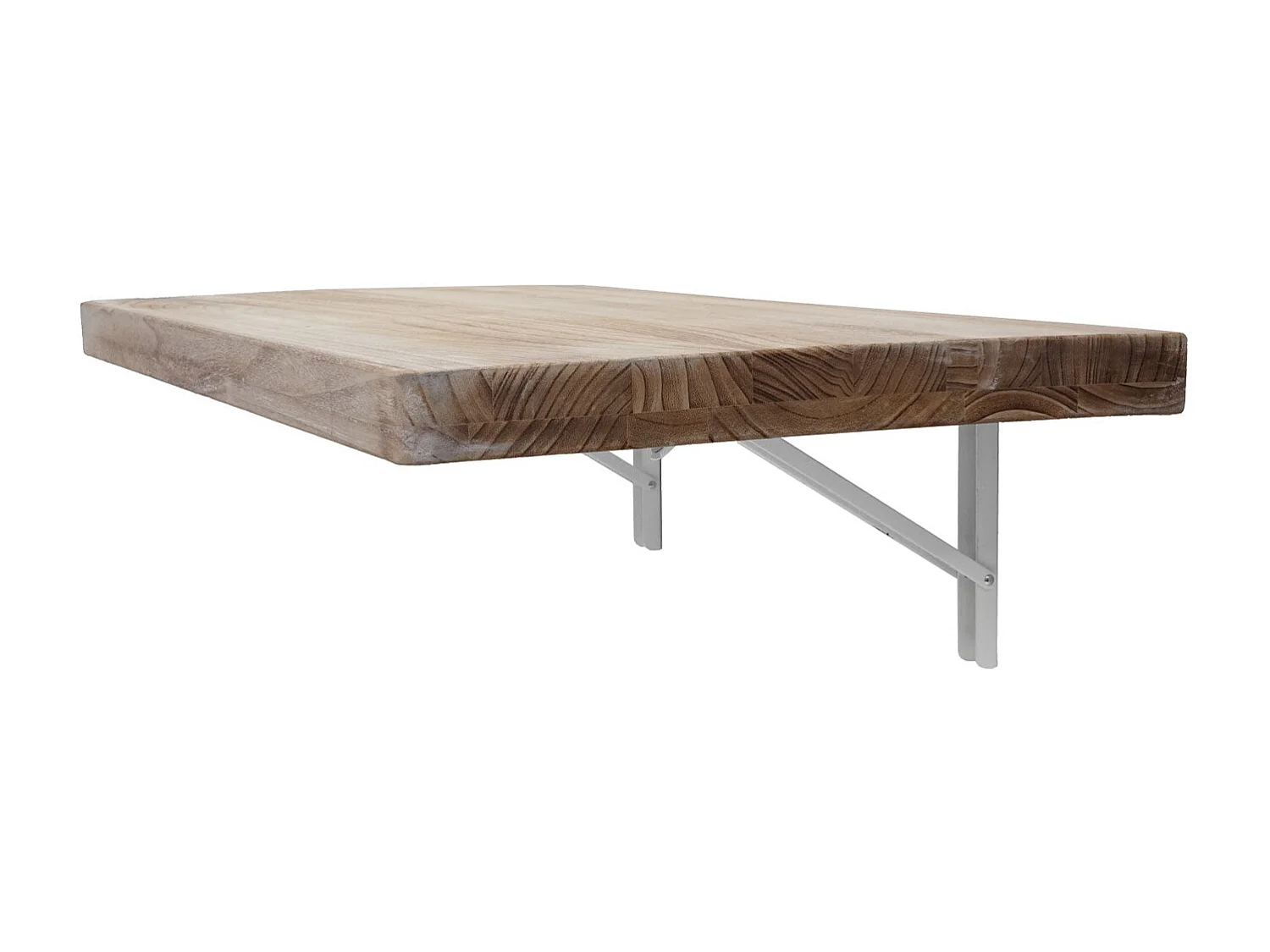Table murale de cuisine bois marron 120 x 60 x 0 cm 04_0005091