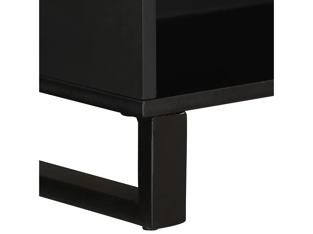 Meuble d'appoint avec compartiments bois marron 60 x 33 x 75 cm DEC032814