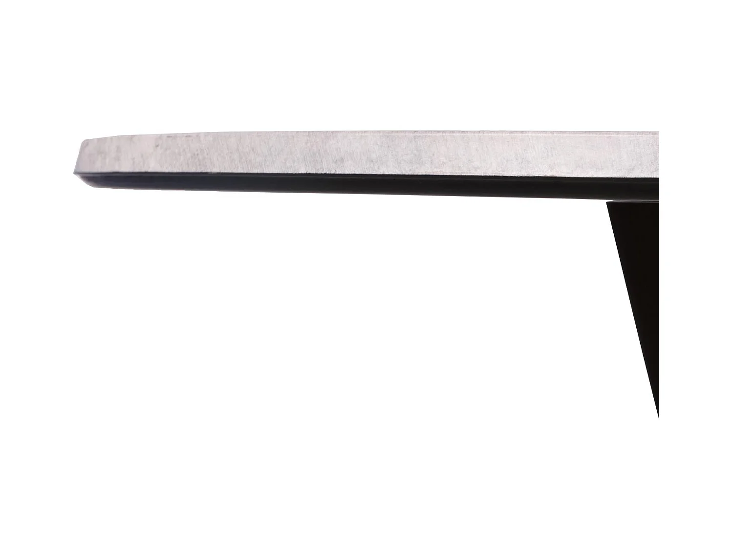 Table bistro table à bois marron 102 x 10 x 102 cm 04_0008483