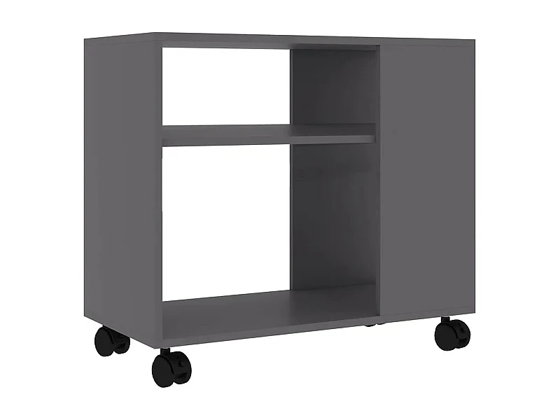 Table d'appoint meuble de bois marron 70 x 35 x 55 cm DEC032444