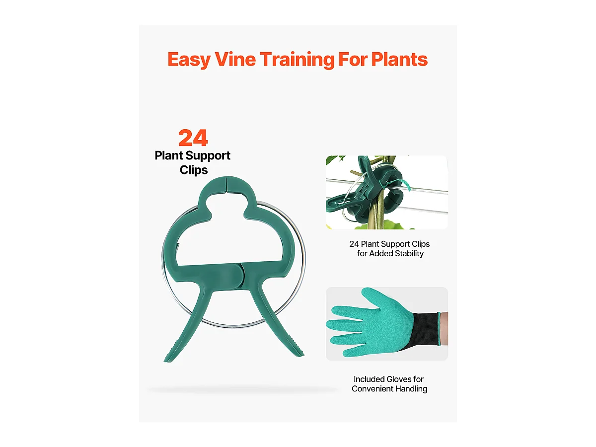 Treillis pour Concombres SucceBuy Treillis à Concombre en Forme de A 89 x 140 cm, Support de Jardin en Métal Pliable