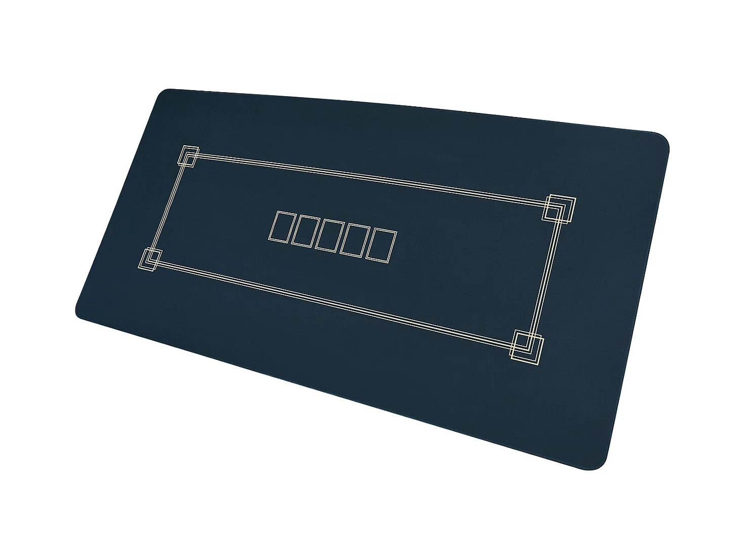 Table de Poker, SucceBuy Plateau de Table 180x90 cm, 6-8P, Pliable, Tapis de Poker, Poker, 0V, Caoutchouc et Tissu, Vert