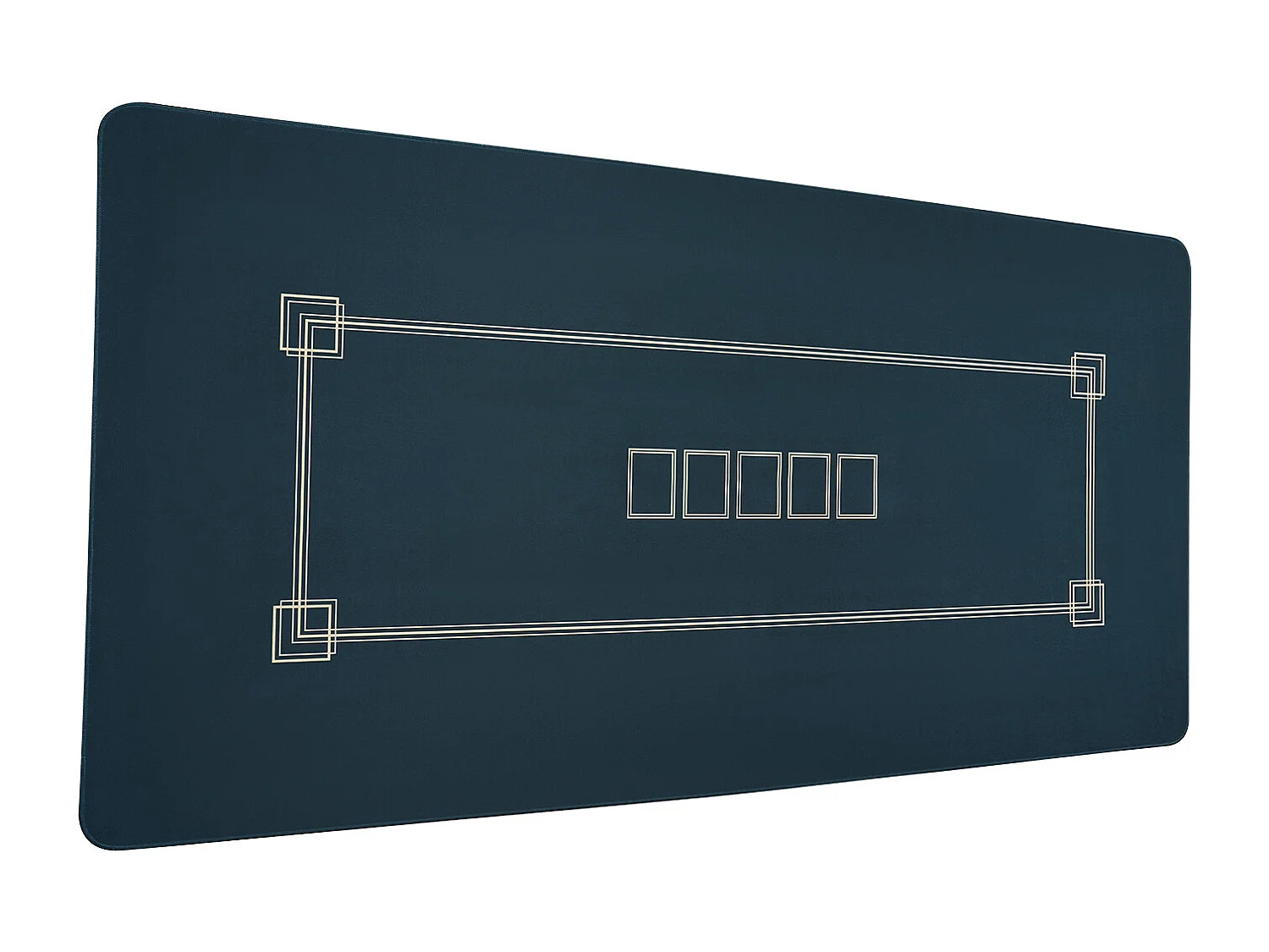 Table de Poker, SucceBuy Plateau de Table 180x90 cm, 6-8P, Pliable, Tapis de Poker, Poker, 0V, Caoutchouc et Tissu, Vert