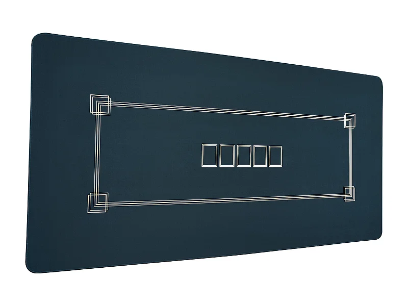 Pokertafel, SucceBuy Tafelblad 180x90 cm, 6-8P, Opvouwbaar, Pokermat, Poker, 0V, Rubber en Stof, Groen