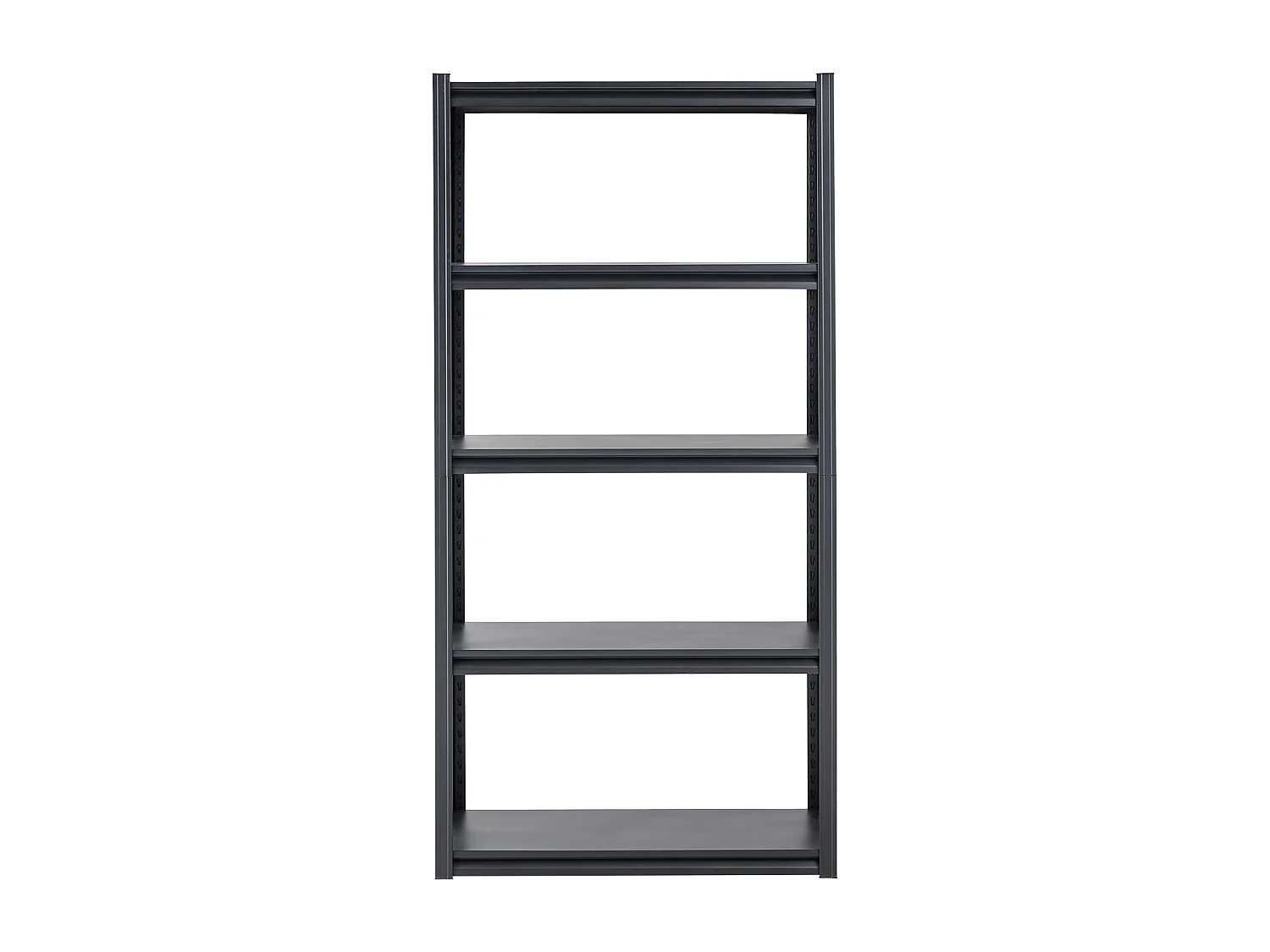 Étagère Métallique Garage SucceBuy Étagère de Rangement de Garage à 5 Niveaux, 46 cm P x 91 cm L x 183 cm H