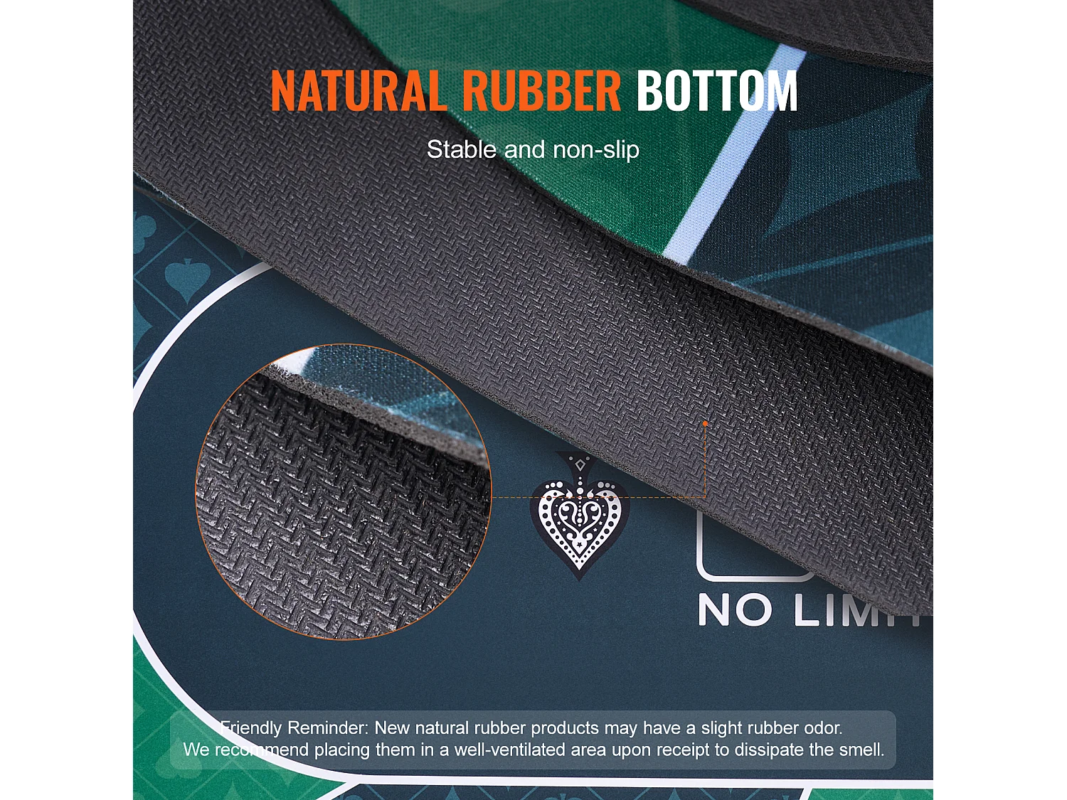 Table de Poker, SucceBuy Plateau de Table de Poker 180 x 90 cm, 6 à 8 Joueurs, Plateau de Table de Poker Rectangulaire de Transport pour Jeux de Poker, Vert