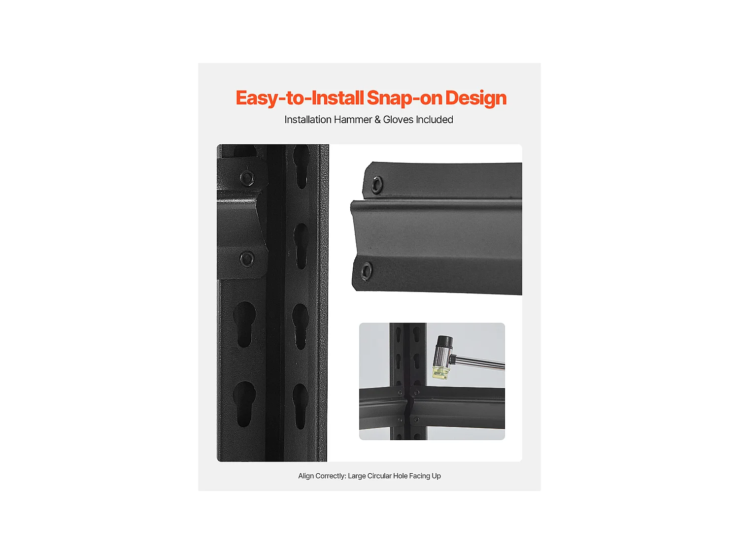 Étagère Métallique Garage SucceBuy Étagères de Rangement 41 cm P x 81 cm L x 183 cm H, Étagère de Garage à 5 Niveaux