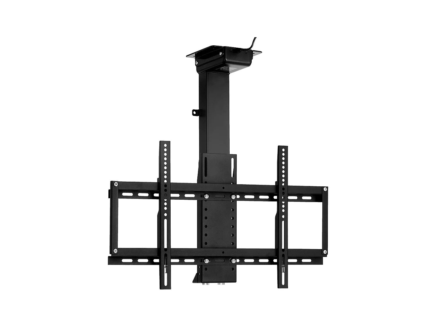 Support TV Murale SucceBuy Support de Plafond Motorisé pour Téléviseur - Écran de 81 à 140 cm - Support de Plafond Réglable Électriquement