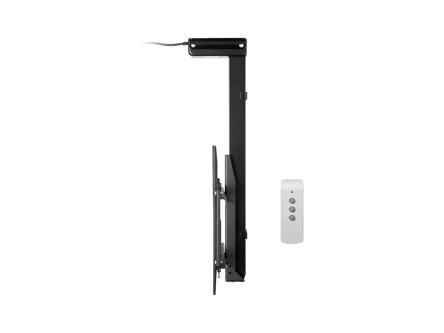 Support TV Murale SucceBuy Support de Plafond Motorisé pour Téléviseur - Écran de 81 à 140 cm - Support de Plafond Réglable Électriquement