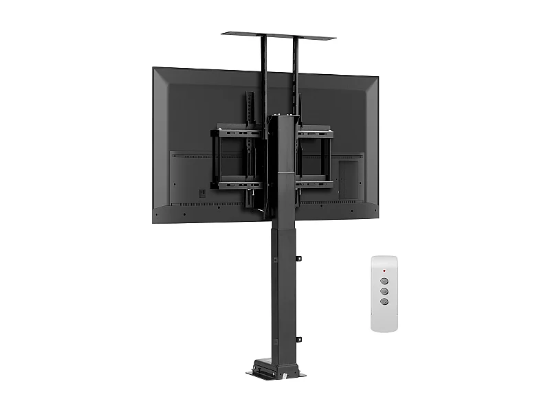 Supporto per TV a Parete SucceBuy Supporto TV Motorizzato con Telecomando, Supporto TV Elettrico Regolabile per TV, Capacità di Carico 60 kg