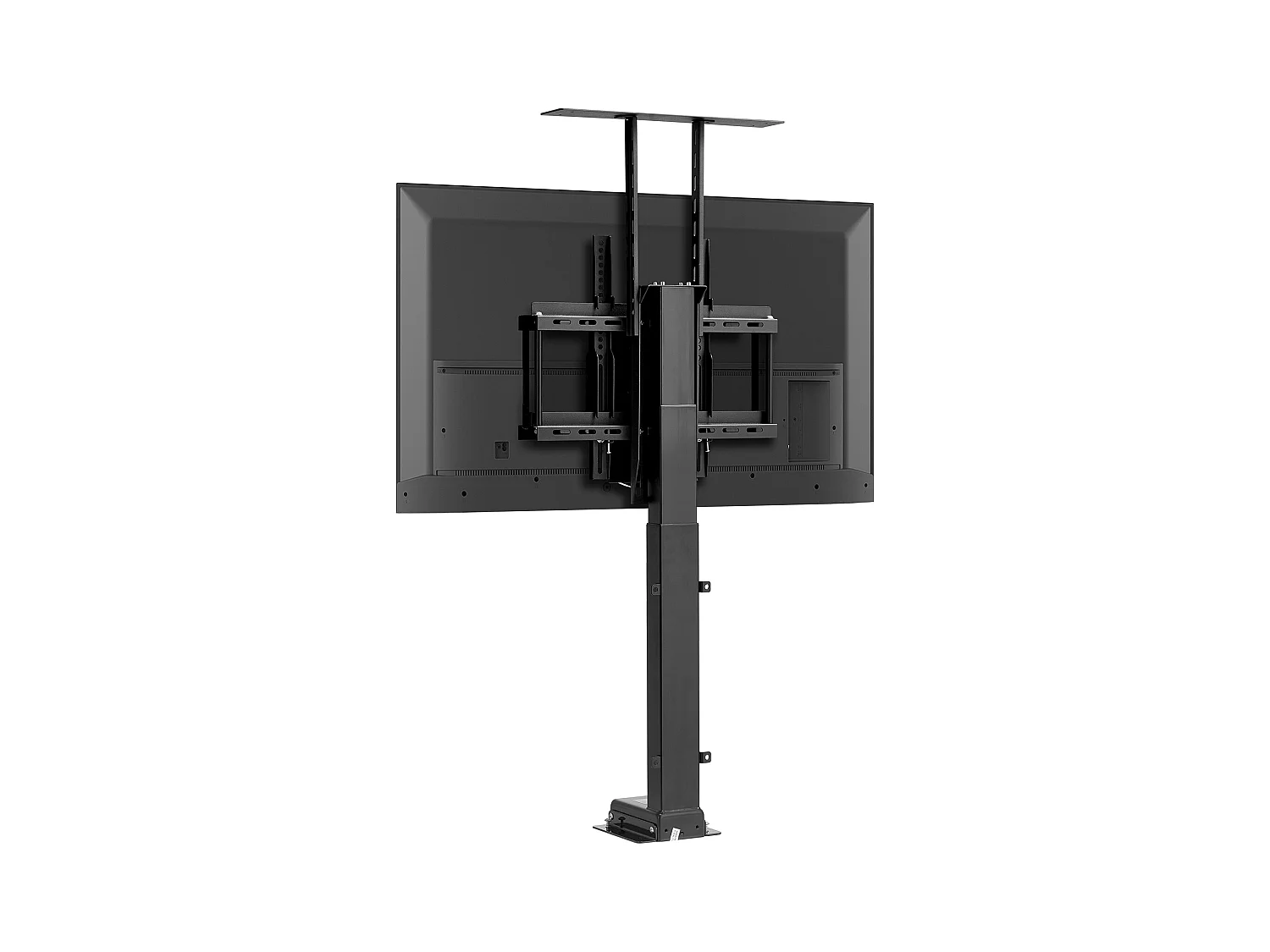 Support TV Murale SucceBuy Support TV Motorisé avec Télécommande, Support TV Électrique Réglable pour Téléviseurs, Capacité de 60 kg