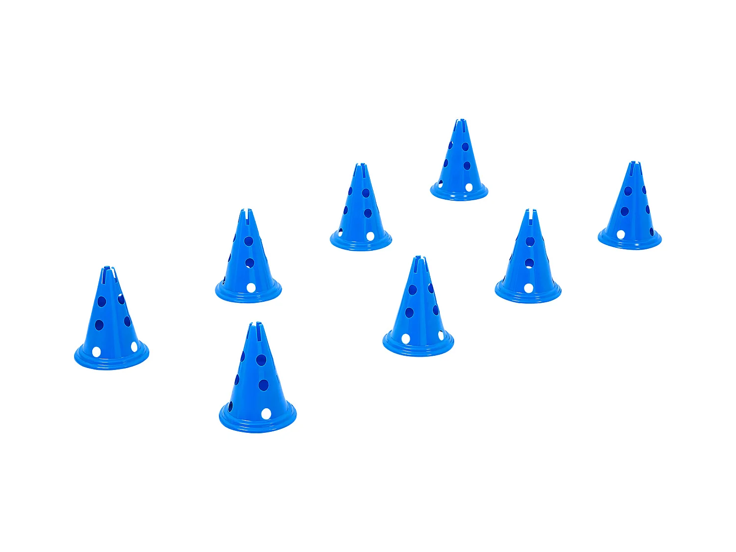 Kit d’Agilité, SucceBuy Dog Agility Cones Lot de 6 : 12 Cônes, 6 Bâtons d’Agilité avec Sac