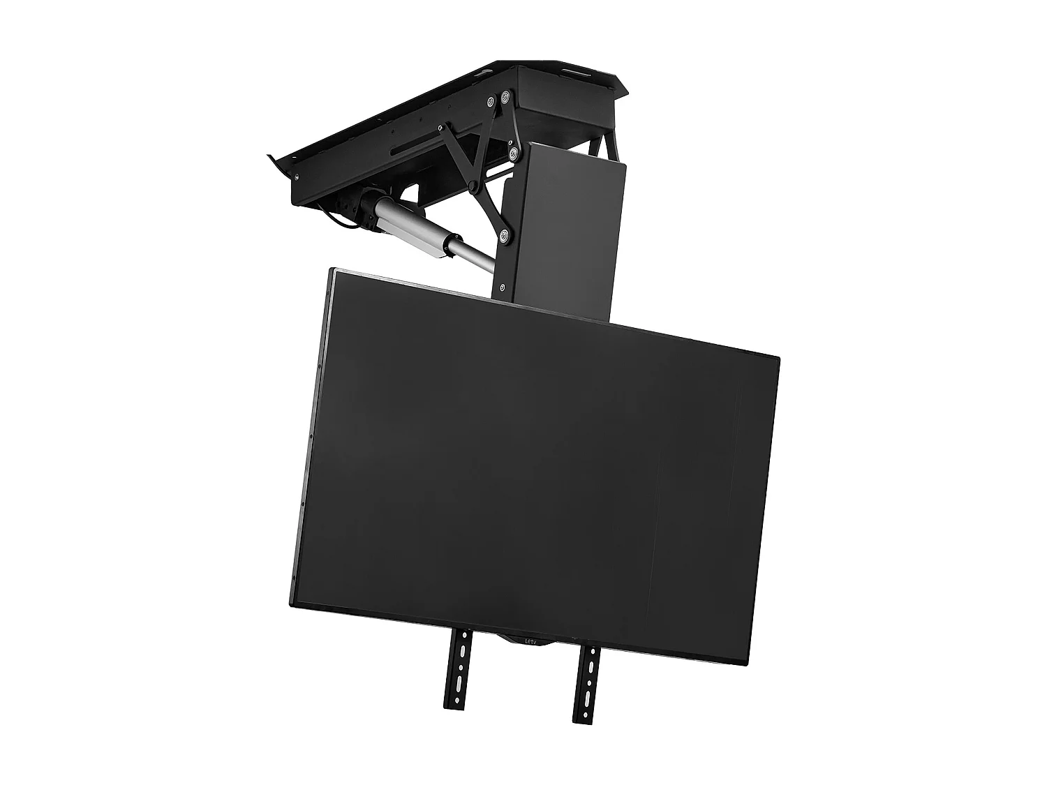 Support TV Murale SucceBuy Support TV de Plafond Motorisé - Rabattable Électriquement pour Écrans de 81 à 178 cm