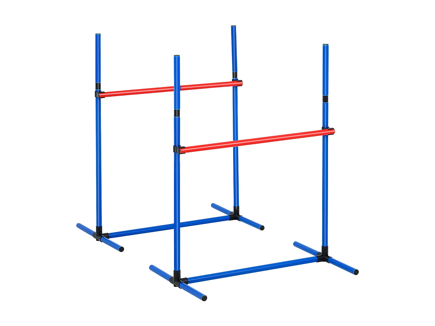 Kit per l’Agilità, SucceBuy, Attrezzatura per l’Addestramento all’Agilità del Cane, Set da 4 Pezzi con Ostacoli e Cerchio per Saltare