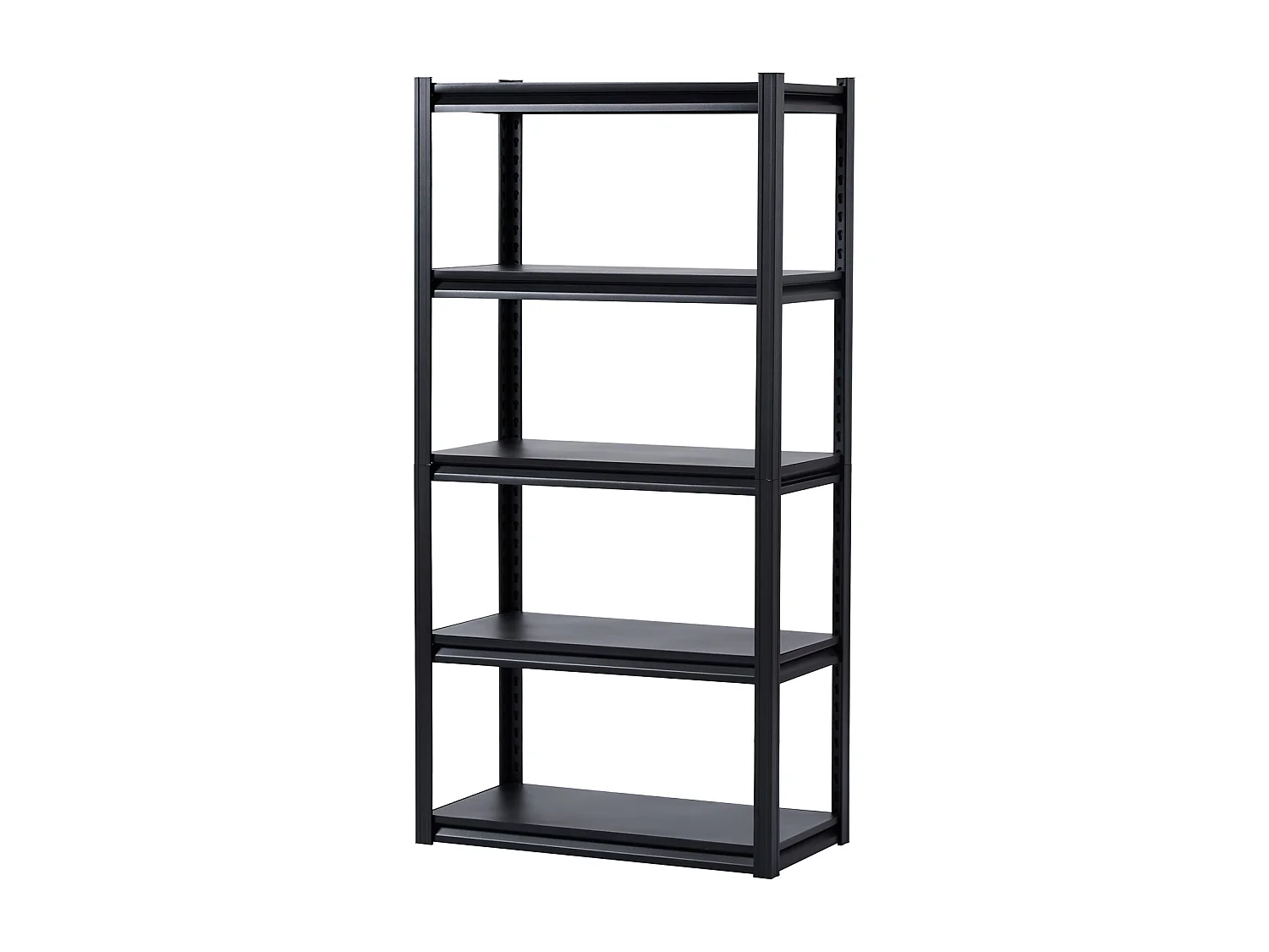 Estanterías Metálicas para Garaje SucceBuy Estantes de Almacenamiento para Garaje de 5 Niveles (41 cm de Profundidad x 81 cm de Ancho x 160 cm de Alto)