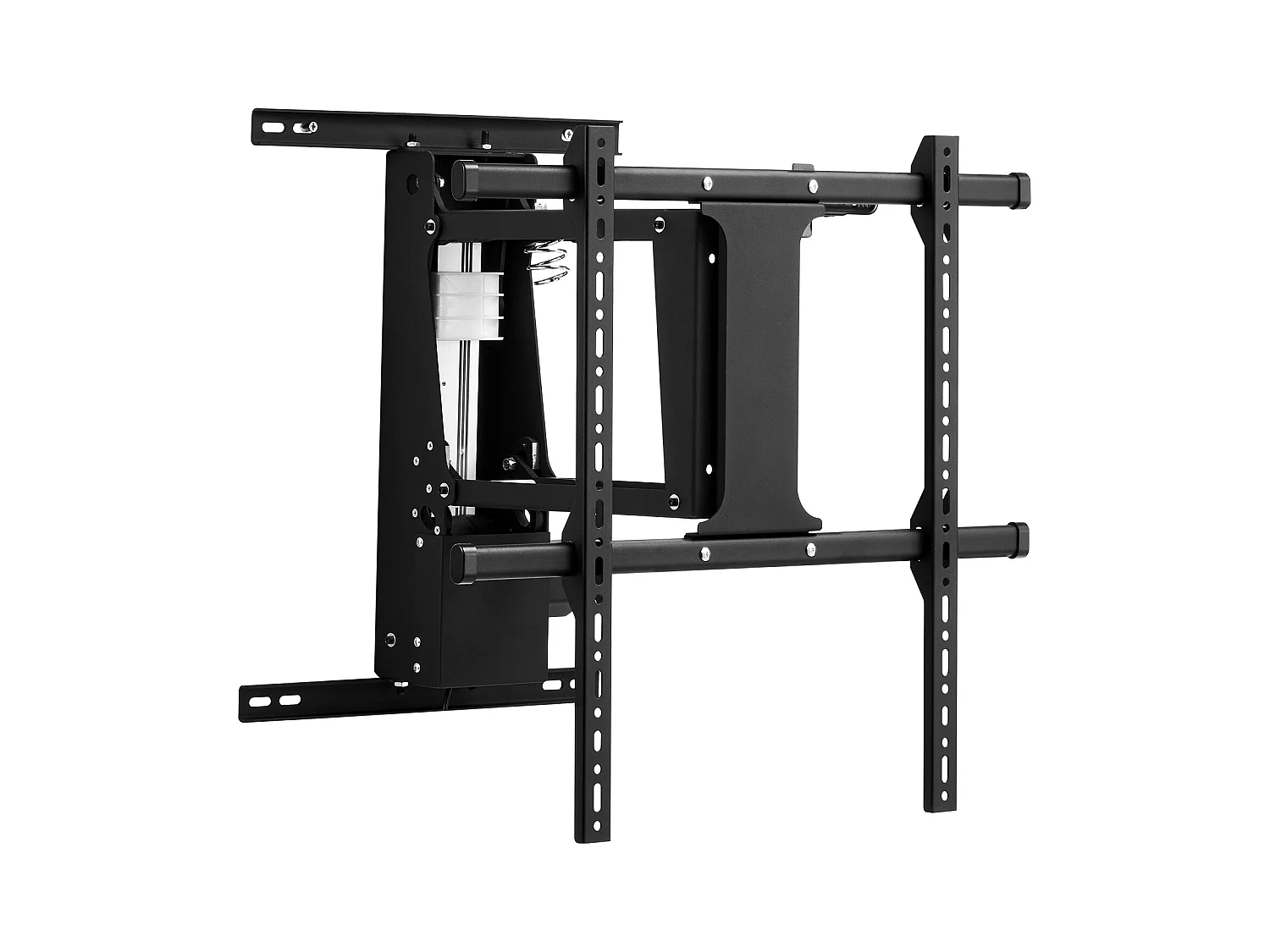 Support TV Murale SucceBuy Bâti Motorisé Électrique de Mur de TV pour 813-1651 mm TV, Support Abattant Réglable Électriquement avec VESA 60 x 60 cm