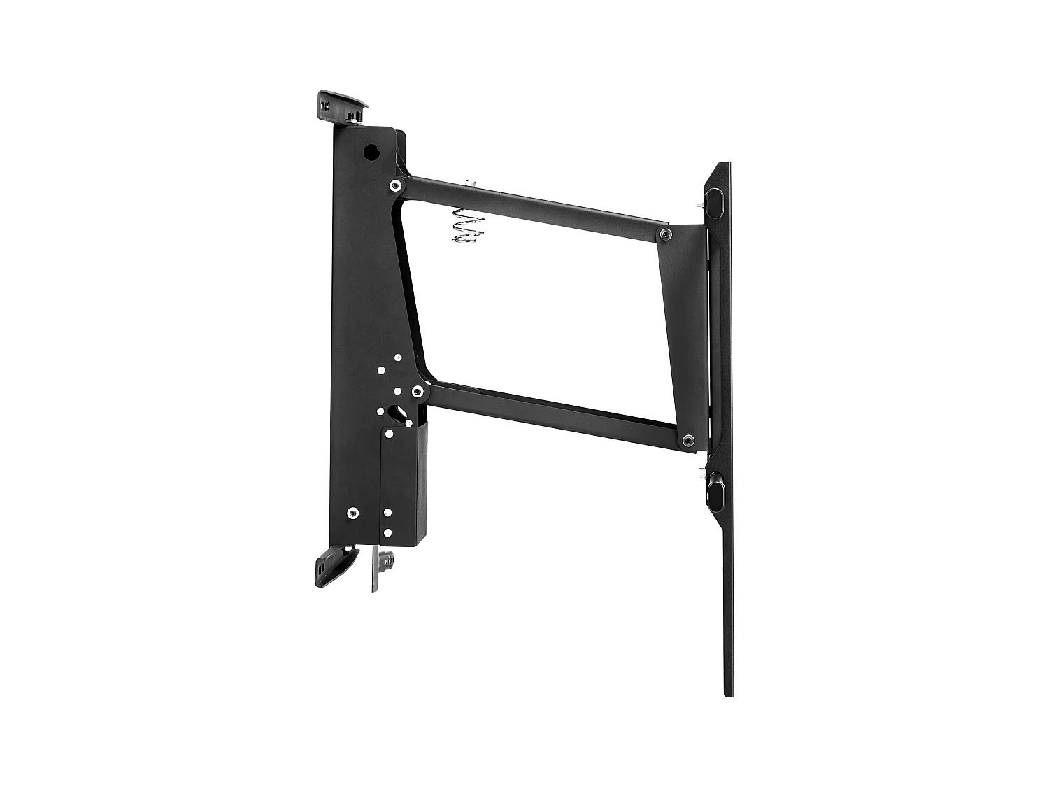 Support TV Murale SucceBuy Bâti Motorisé Électrique de Mur de TV pour 813-1651 mm TV, Support Abattant Réglable Électriquement avec VESA 60 x 60 cm