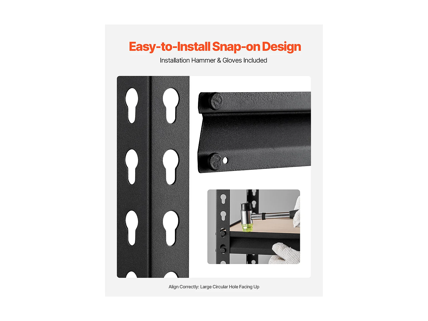 Metalen Garagestellingen SucceBuy Opbergplanken 41 cm D x 91 cm B x 181 cm H 5-Laags Garage-Opbergrek