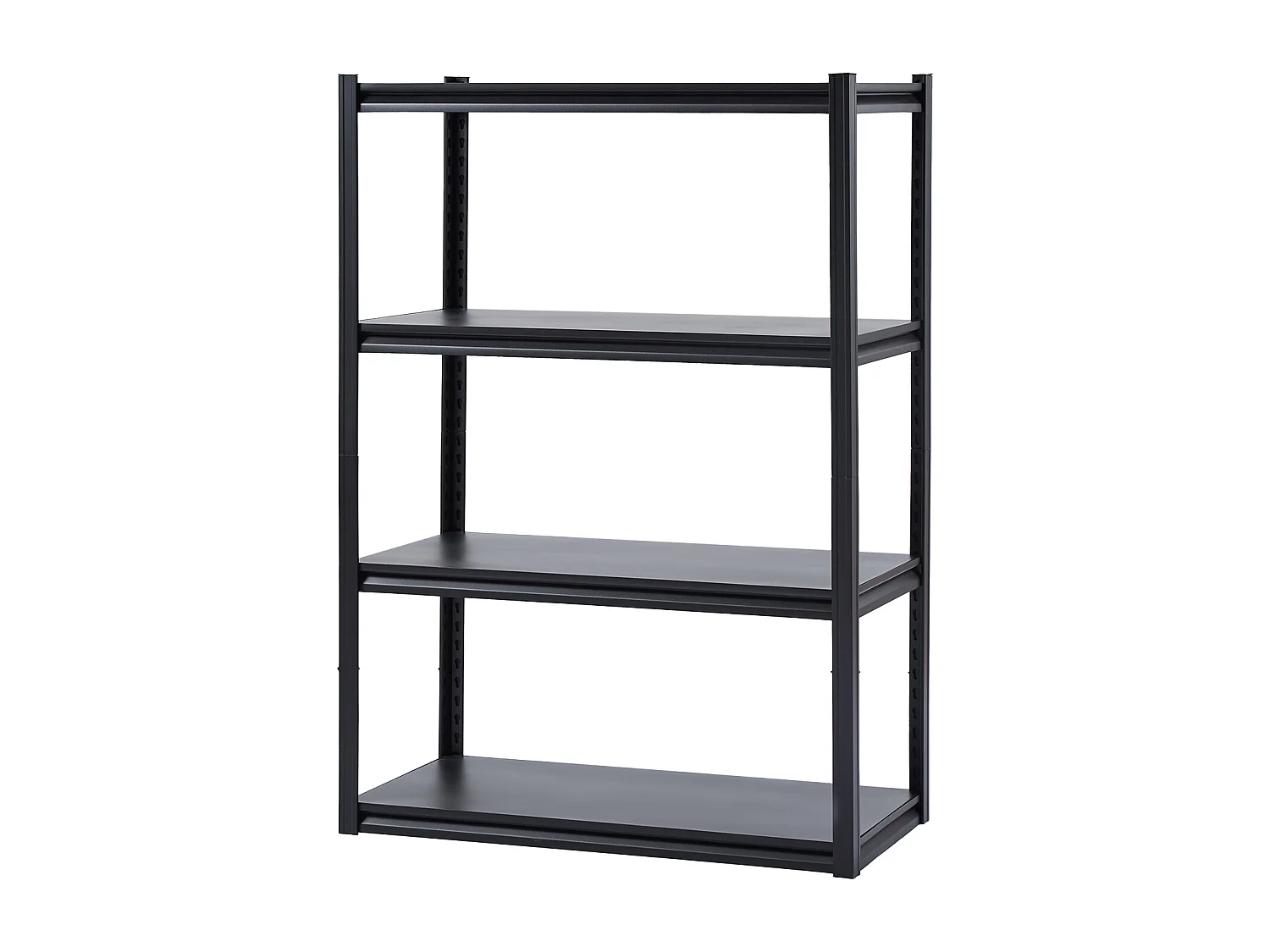 Metalowe Regały Garażowe SucceBuy 4-Poziomowy Regał Garażowy 51 cm D x 102 cm szer. x 145 cm wys.
